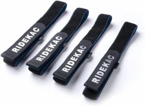 img 4 attached to Secure Your Ride With Ride KAC'S Bicycle Wheel Stabilizer Straps - 4 Pack