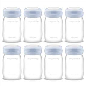 img 4 attached to Maymom Wide Neck Breastmilk Collection N Storage Bottle 5.4 Oz; Re-Markable SureSeal Disc. Compatible With Spectra S2 Spectra S1 Spectra 9 Plus
