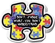 dont judge understand autism awareness logo