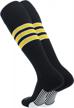 tck elite performance baseball & softball socks for men and women, perfect for dugout use logo