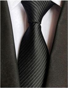 img 1 attached to Wehug Classic Jacquard Necktie LD0073