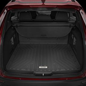 img 3 attached to Custom Fit Cargo Trunk Liner in Black for Subaru Forester 2019-2022 with 🔊 Subwoofer - OEDRO Cargo Mats for Rear Cargo Trunk Tray Floor Mat Behind 2nd Row