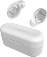 🎧 jabees firefly pro true wireless earbuds - sweatproof ipx5 sport earphones with intelligent power switch system, 18 hours music playback, qi-enabled wireless charging, transparency mode - iphone 11 compatible логотип