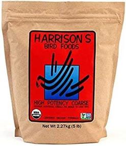 img 2 attached to 🐦 Harrison's Bird Foods - High Potency Coarse 5lb: Ultimate Nutrition for Avian Health!