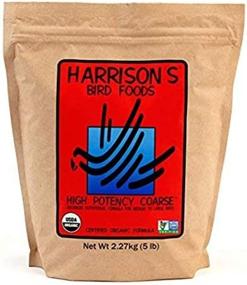 img 1 attached to 🐦 Harrison's Bird Foods - High Potency Coarse 5lb: Ultimate Nutrition for Avian Health!