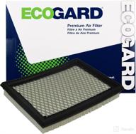 🌿 eco-friendly ecogard xa5148 premium engine air filter - fits honda civic 1.6l 1996-2000 & civic del sol 1.6l 1996-1997 логотип