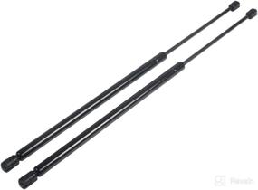 img 1 attached to A-Premium Hood and Tailgate Rear Hatch Lift Supports Shock Struts for Porsche Cayenne 2011-2014 - 4 Piece Set