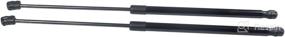 img 3 attached to A-Premium Hood and Tailgate Rear Hatch Lift Supports Shock Struts for Porsche Cayenne 2011-2014 - 4 Piece Set