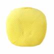 👶 premium minky dot baby lounger cover - soft removable slipcover for newborn lounger - ultra comfortable and safe for babies (yellow) logo