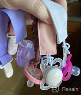 img 1 attached to 6-Pack Babygoal Floral Pacifier Clips For Boys And Girls - Fits Most Pacifiers, Teethers, And Toys. Binky Holder And Leash - Perfect Gift For Parents! (#6PB21) review by Casey Oliver