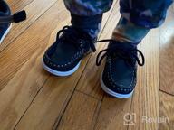 картинка 1 прикреплена к отзыву 👦 Кроссовки и мокасины для мальчиков CoXist из замши, коричневого цвета: стильная и комфортная обувь для малышей от Victor Halla
