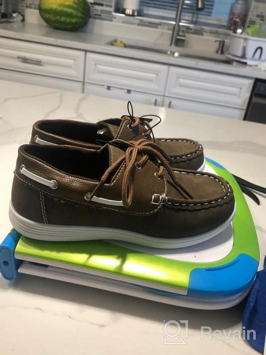 img 1 attached to coXist Lace-Up Boat Deck Shoe for Boys (Big Kid/Little Kid/Toddler) review by Tony Basler