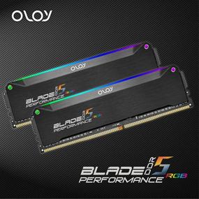 img 2 attached to OLOy DDR5 32GB (2X16GB) 5200MHz CL36 1.25V UDIMM Blade-RGB RAM - MD5U1652361BRKDE