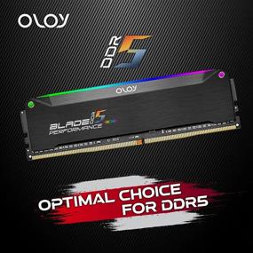 img 1 attached to OLOy DDR5 32GB (2X16GB) 5200MHz CL36 1.25V UDIMM Blade-RGB RAM - MD5U1652361BRKDE