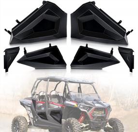 img 4 attached to Polaris RZR XP 4 1000 Half Doors Panel Inserts - 2016-2021 (#2879942)