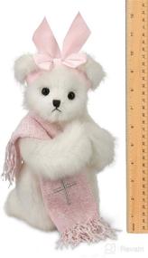 img 1 attached to 🐻 Bearington Patty Praymore Baptism Teddy Bear Plush Stuffed Animal, 10&#34;