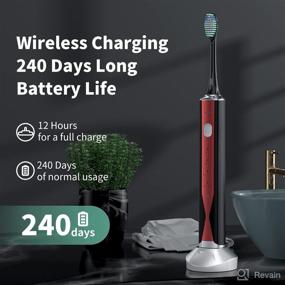 img 3 attached to 🪥 Rechargeable Electronic Toothbrush - WHITOP Electric