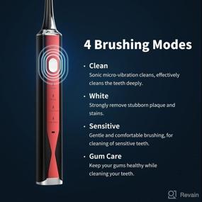 img 1 attached to 🪥 Rechargeable Electronic Toothbrush - WHITOP Electric