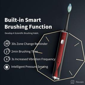 img 2 attached to 🪥 Rechargeable Electronic Toothbrush - WHITOP Electric