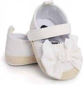 img 4 attached to Warm & Cozy Infant Booties - Ohwawadi Fleece Slippers For Baby Boys & Girls