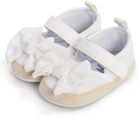 img 1 attached to Warm & Cozy Infant Booties - Ohwawadi Fleece Slippers For Baby Boys & Girls