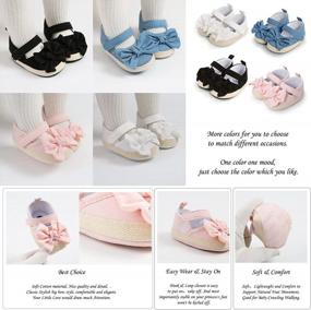 img 2 attached to Warm & Cozy Infant Booties - Ohwawadi Fleece Slippers For Baby Boys & Girls
