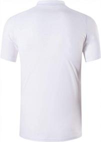 img 2 attached to LSL195 Men'S Quick Dry Sport Outdoor Short Sleeve Polo Tee T-Shirt Top By Jeansian
