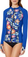 24th ocean womens sleeve cobalt women's clothing for swimsuits & cover ups logo