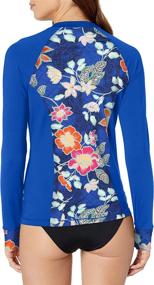 img 1 attached to 24Th Ocean Womens Sleeve Cobalt Women's Clothing for Swimsuits & Cover Ups