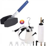 jifetor пневматический вакуумный набор инструментов для прокачки тормозной жидкости и жидкости сцепления - пресс-инструмент для автомобильного тормозного суппорта логотип