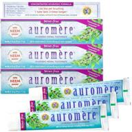 🦷 auromere mint-free toothpaste pack - advanced oral care and toothpaste logo