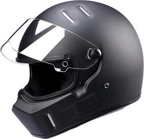 img 2 attached to DOT Certified CRG Fiberglass Full-Face Street Bike Motorcycle Helmet - ATV-1 (With Extra Large Size)