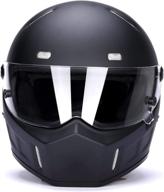 dot certified crg fiberglass full-face street bike motorcycle helmet - atv-1 (with extra large size) logo