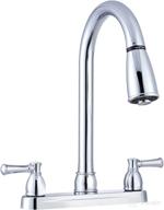 dura faucet df pk350l cp non metallic pull down логотип