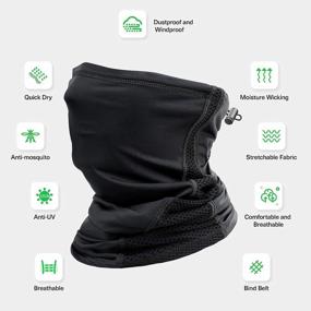 img 3 attached to Ultimate Cooling and Breathable Drawstring Lightweight Protection