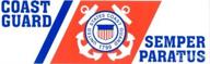 show pride with the coast guard semper paratus bumper sticker логотип