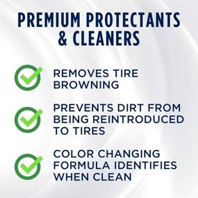 img 1 attached to 🔆 303 Tire and Rubber Cleaner: Preps Tires for Dressing with Fast Acting Foaming Formula - Removes Tire Browning for All Rubber and Vinyl - 32 fl. oz. (30579CSR)