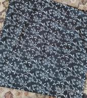img 1 attached to Shanlin Unisex Cotton Square Bandanas Scarves 24X24 review by Rhonda Rrain