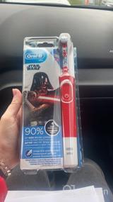 img 6 attached to Детская электрическая зубная щетка: Oral-B Star Wars Edition, подходит для детей от 3 лет.
