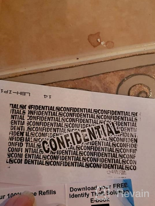img 1 attached to Classy Black Identity Theft Protection Roller Stamps Wide Kit With 3-Pack Refills - Anti Theft, Privacy And Security Stamp, Designed For ID Blackout Security For Enhanced Safety review by John Salleh