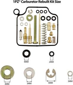 img 1 attached to 🔧 1PZ H35-RK1 Carburetor Rebuild Kit for Honda TRX350 Rancher 350 (2004-2006) - Improved Repair & Replacement Carb Solution