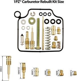 img 2 attached to 🔧 1PZ H35-RK1 Carburetor Rebuild Kit for Honda TRX350 Rancher 350 (2004-2006) - Improved Repair & Replacement Carb Solution