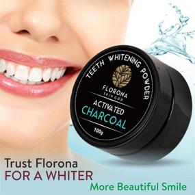 img 3 attached to Florona Natural Whitening Activated Charcoal Oral Care