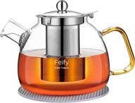 🍵 thickened removable 1200ml teapot infuser for enhanced brewing логотип