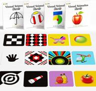 набор из 80 высококонтрастных детских флеш-карт для развития мозга и сенсорики, визуальная стимуляция, обучающие игрушки для новорожденных 0-3-6-12-18-36 месяцев 160 страниц логотип