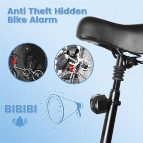 img 1 attached to iENYRID Bike Alarm: Remote Control, 110dB Loud, Wireless Anti-Theft Vibration Motion Sensor. Vehicle Security Alarm System for Waterproof Bicycles, Trailers, and Motorcycles.