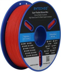 img 4 attached to 500Ft Spool Of Red 16 AWG Flexible Stranded Tinned Copper Silicone Wire By BNTECHGO