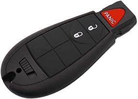 img 4 attached to DRIVESTAR Keyless Entry Remote Car Key Replacement for Dodge Ram 1500 2500 3500 Charger Challenger Grand Caravan Journey, Chrysler 300 Town and Country, M3N5WY783X IYZ-C01C Compatible