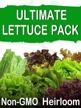 10 varieties of heirloom lettuce seeds - 85%+ germination rate, non-gmo & usa source for planting survival garden logo