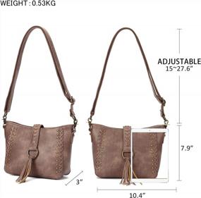 img 2 attached to Женские сумки на ремне и через плечо KL928 - стильные сумки на все случаи жизни!